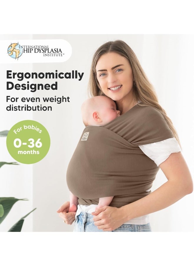 KeaBabies Baby Wrap Carrier - All in 1 Original Breathable Baby Sling, Lightweight, Hands Free Baby Carrier Sling, Baby Carrier Wrap, Baby Carriers for Newborn, Infant, Baby Wraps Carrier