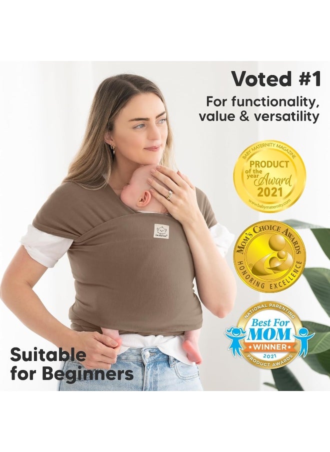 KeaBabies Baby Wrap Carrier - All in 1 Original Breathable Baby Sling, Lightweight, Hands Free Baby Carrier Sling, Baby Carrier Wrap, Baby Carriers for Newborn, Infant, Baby Wraps Carrier
