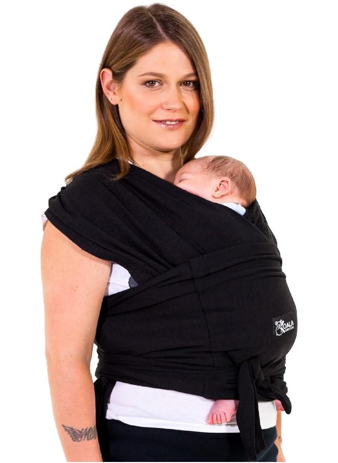 Koala Babycare Baby Carrier Wrap, Easy to Wear As a T-Shirt - Baby Wearing Wrap One Size Fits All - Newborn Wrap Carrier Up to 22lbs