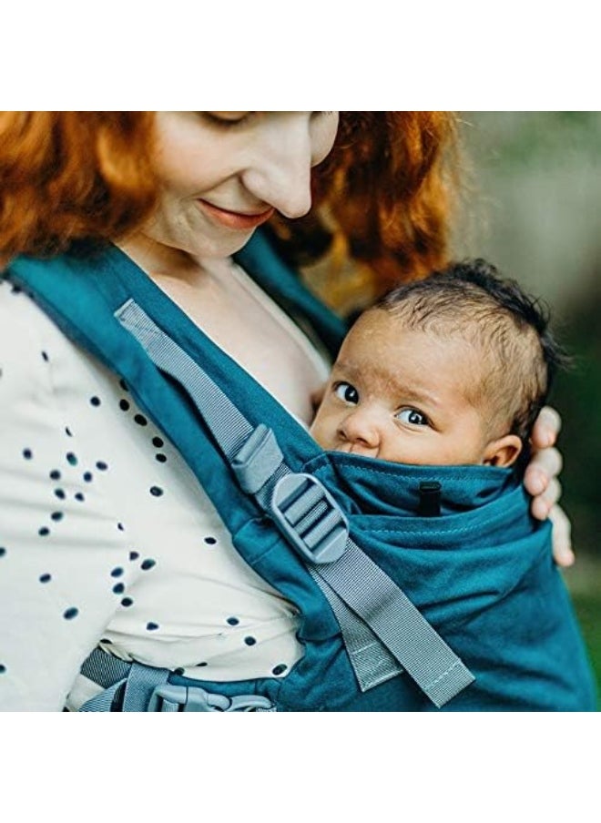 Boba X Baby Carrier - Adjustable Infant Carrier for Newborn to Toddler, Front and Backpack Babywearing 7 to 45 lbs, Ergonomic Baby Carrier with Crossable Straps and Padded Shoulders