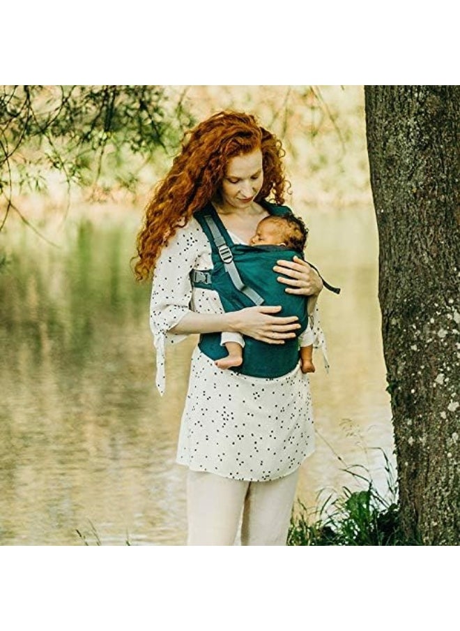 Boba X Baby Carrier - Adjustable Infant Carrier for Newborn to Toddler, Front and Backpack Babywearing 7 to 45 lbs, Ergonomic Baby Carrier with Crossable Straps and Padded Shoulders