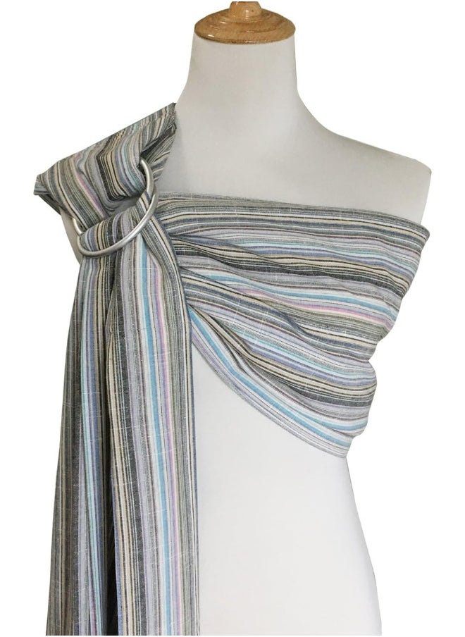 Ring Sling Baby Carrier, Soft Cotton Baby Sling Carrier Newborn to Toddler, Baby Wrap Carrier for Plus Size Parents, Perfect Shower Gift, Sweet Desserts