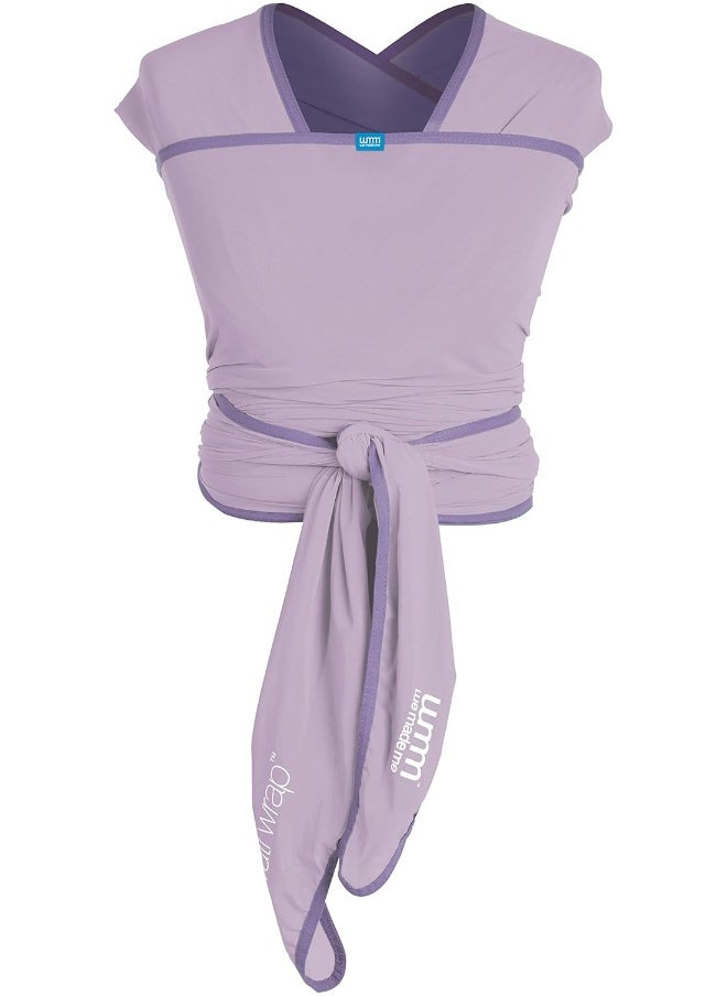 Diono We Made Me Flow, Super Stretchy, Cool & Comfortable Baby Carrier for Infants from 3.6-15.9 kg, Lavender