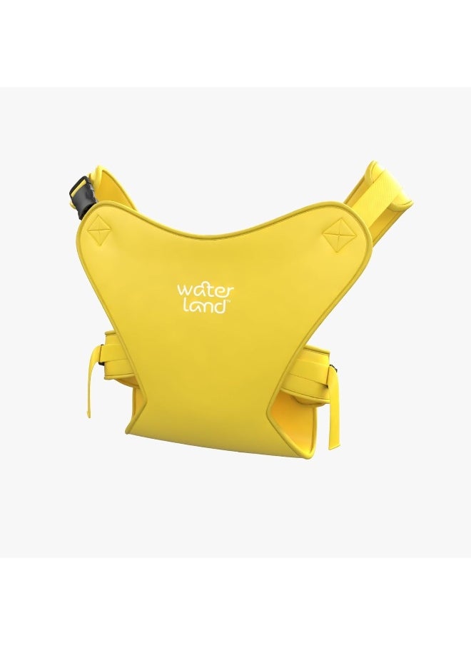 WaterLand Baby Carrier - Innovative Carrier You Can Use Both in Water & Land - Waterproof Infant Chest Holder with Adjustable Straps, Lightweight Toddler Harness for Pool & Beach