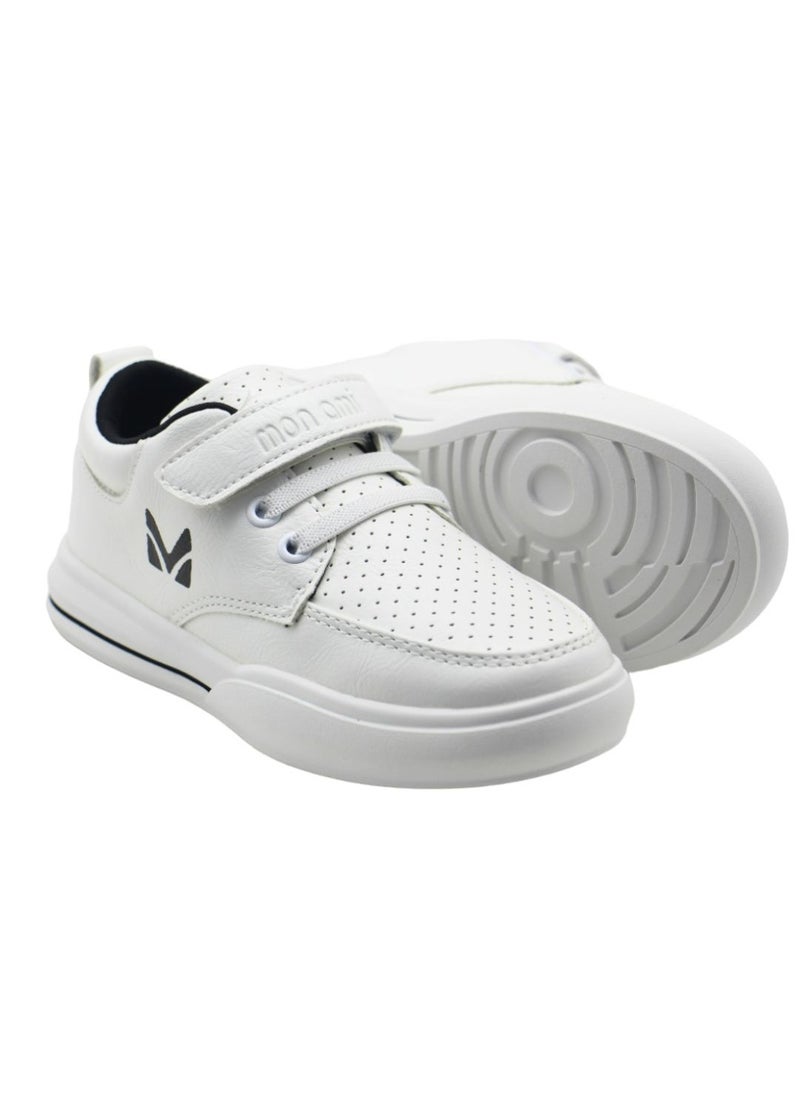 Mon Ami Girls and Boys Sneakers & Hook & Loop Unisex-Child Lace Up Sneakers for kids