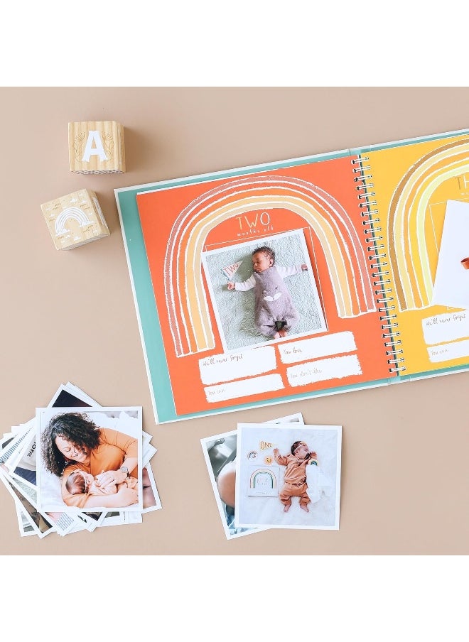 Lucy Darling Baby Journal - Little Rainbow Memory Book
