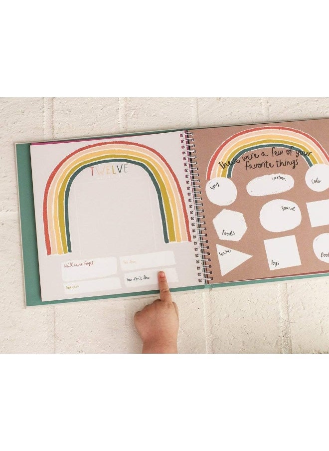 Lucy Darling Baby Journal - Little Rainbow Memory Book