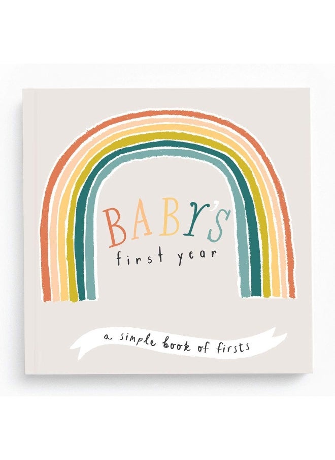Lucy Darling Baby Journal - Little Rainbow Memory Book