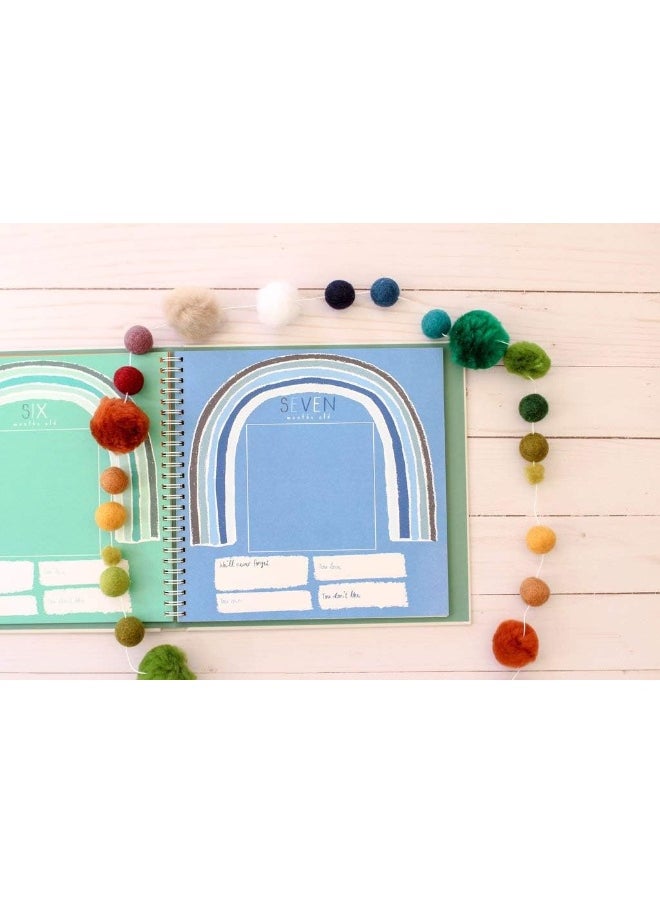 Lucy Darling Baby Journal - Little Rainbow Memory Book