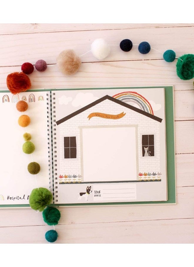 Lucy Darling Baby Journal - Little Rainbow Memory Book