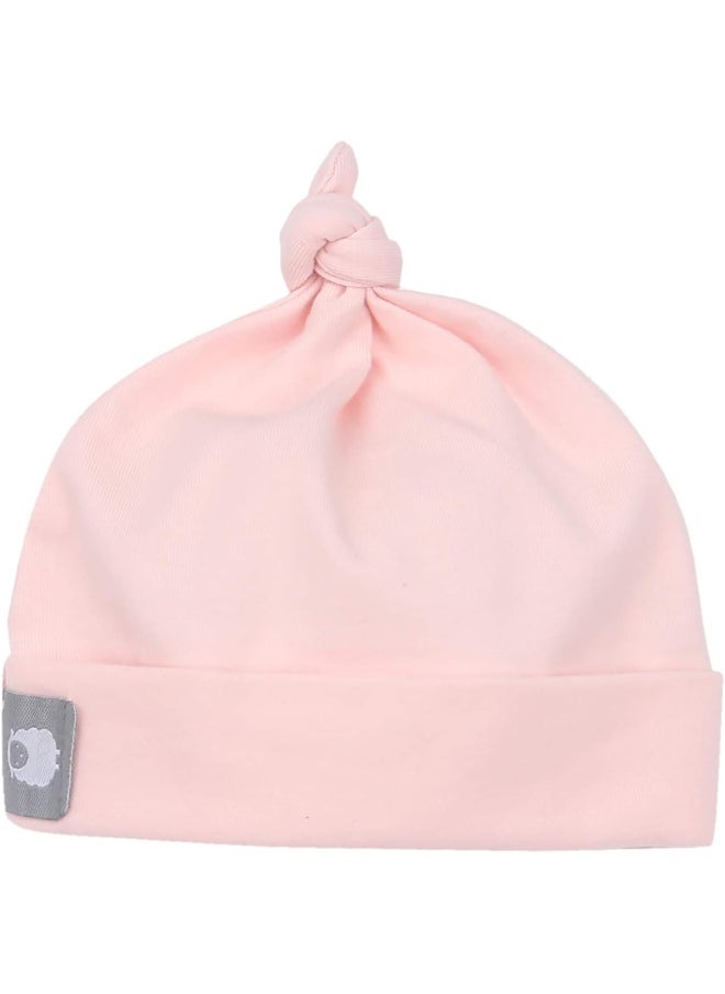 Lambs & Ivy 5 Piece Pink/Gray Plush Infant/Newborn Baby Gift Bag w/Swaddle