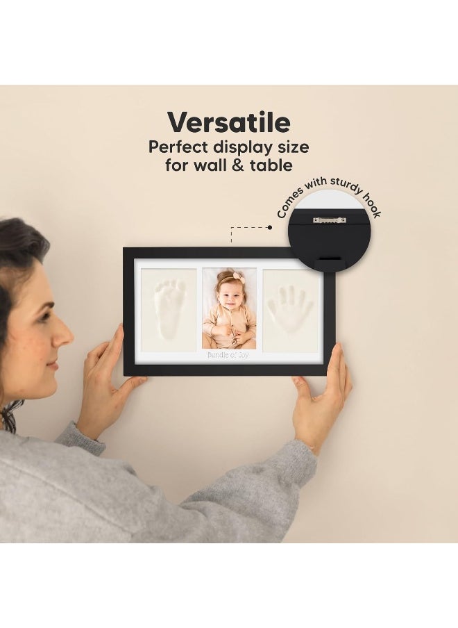 Baby Hand and Footprint Kit - Baby Photo Frame for Newborn - Baby Footprint Kit & Handprint Kit - Newborn Baby Gifts & Keepsakes - Infant Baby Gift - Baby Shower Gifts for Boys, Girls