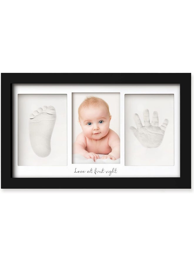 Baby Hand and Footprint Kit - Baby Photo Frame for Newborn - Baby Footprint Kit & Handprint Kit - Newborn Baby Gifts & Keepsakes - Infant Baby Gift - Baby Shower Gifts for Boys, Girls