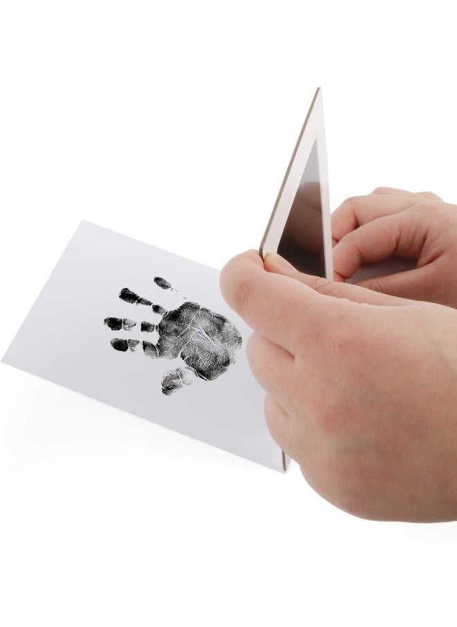 MengNi - Baby Footprint Handprint Pet Paw Print Kit with 4 Ink Pads and 8 Imprint Cards
