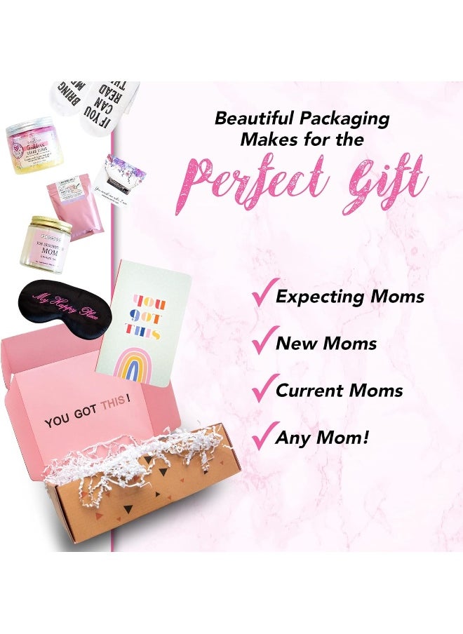 You Got This New Mom Gift Box, Pregnancy Gifts First Time Gift Mothers, Expecting Mother Gifts, Gifts Mommy, New Mom Care Package Women, Large Pack