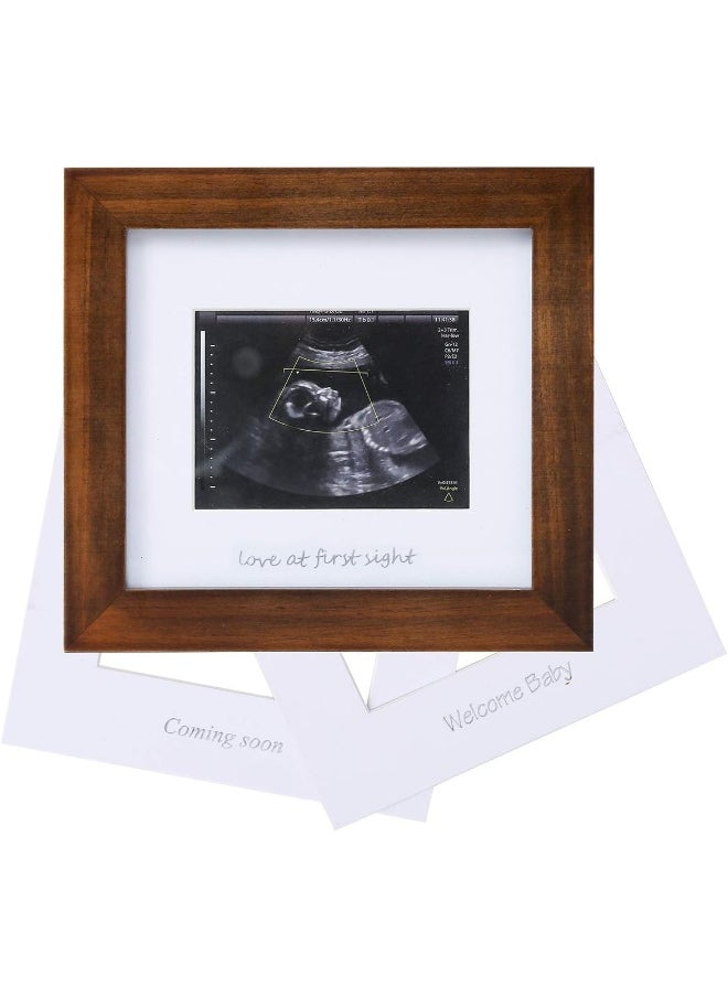 IHEIPYE Baby Sonogram Photo Frame - 1st ultrasound picture frame - Idea Gift for Expecting Parents,Baby Shower, Gender Reveal Party,Baby Nursery Decor