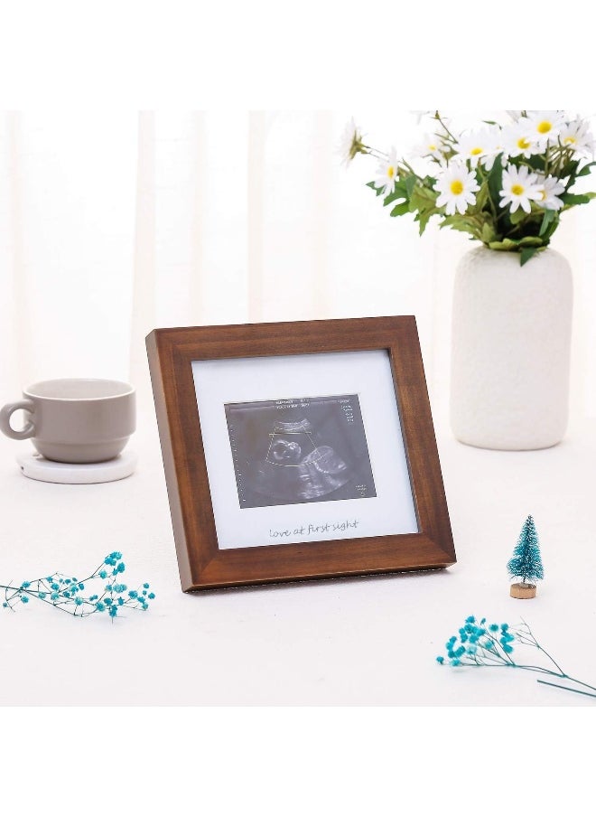 IHEIPYE Baby Sonogram Photo Frame - 1st ultrasound picture frame - Idea Gift for Expecting Parents,Baby Shower, Gender Reveal Party,Baby Nursery Decor