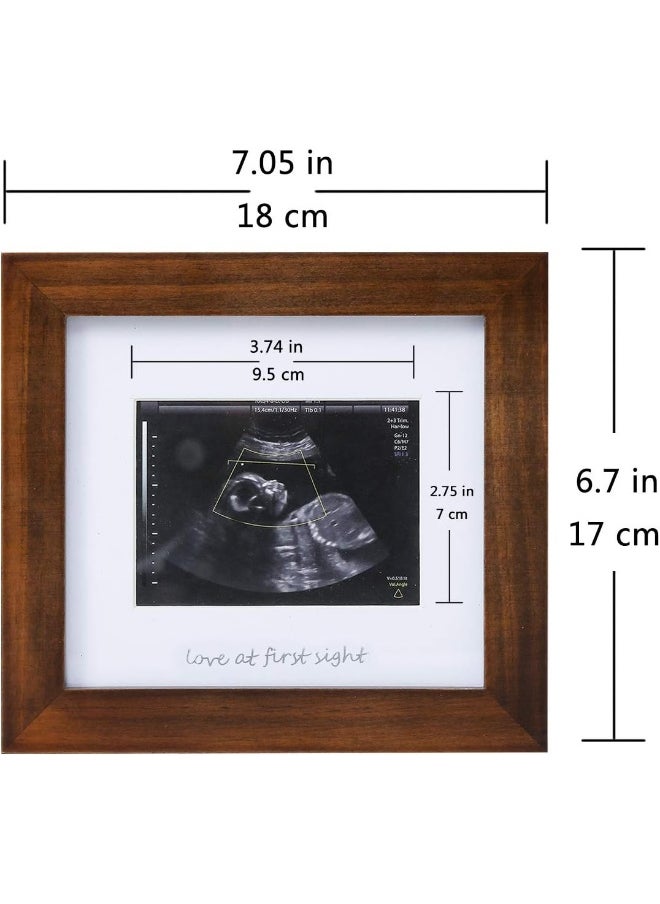 IHEIPYE Baby Sonogram Photo Frame - 1st ultrasound picture frame - Idea Gift for Expecting Parents,Baby Shower, Gender Reveal Party,Baby Nursery Decor