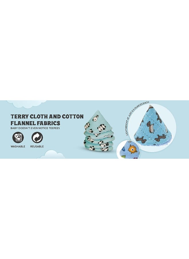 Beba Bean Pee-Pee Teepee Fishing Blue - Cello Bag