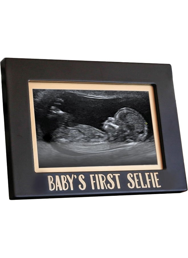 Pearhead Baby's First Selfie Sonogram Picture Frame, Gender-Neutral Baby Keepsake Photo Frame, Baby Nursery Décor
