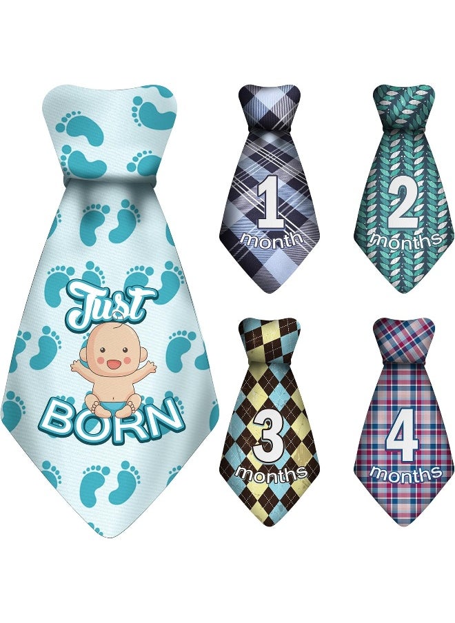 TurtleSurfers Baby Monthly and Holiday Milestone Sticker Ties