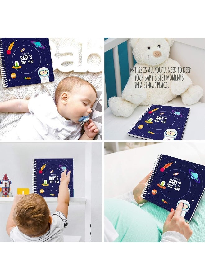 Astronaut Baby's First Year Memory Book