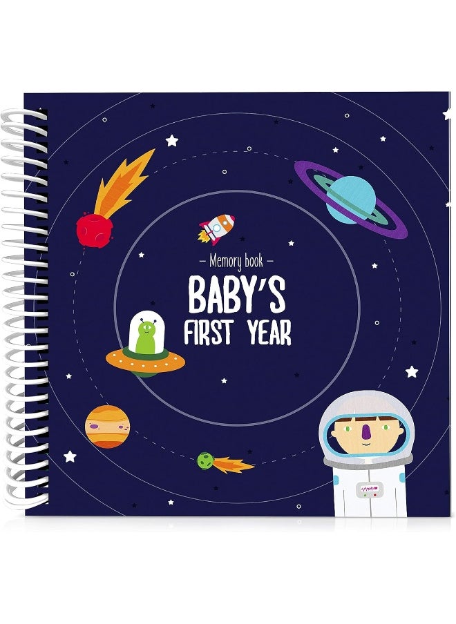Astronaut Baby's First Year Memory Book