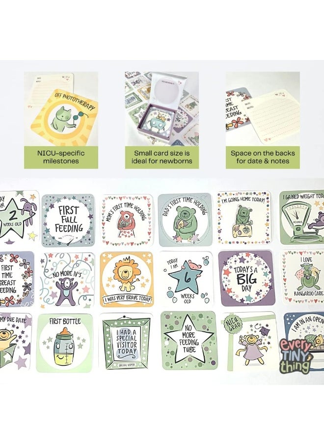 NICU Milestone Cards from - Celebrate The Special Moments in The Neonatal Intensive Care Unit