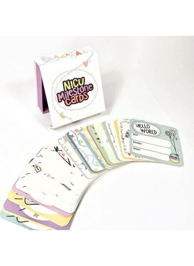 NICU Milestone Cards from - Celebrate The Special Moments in The Neonatal Intensive Care Unit
