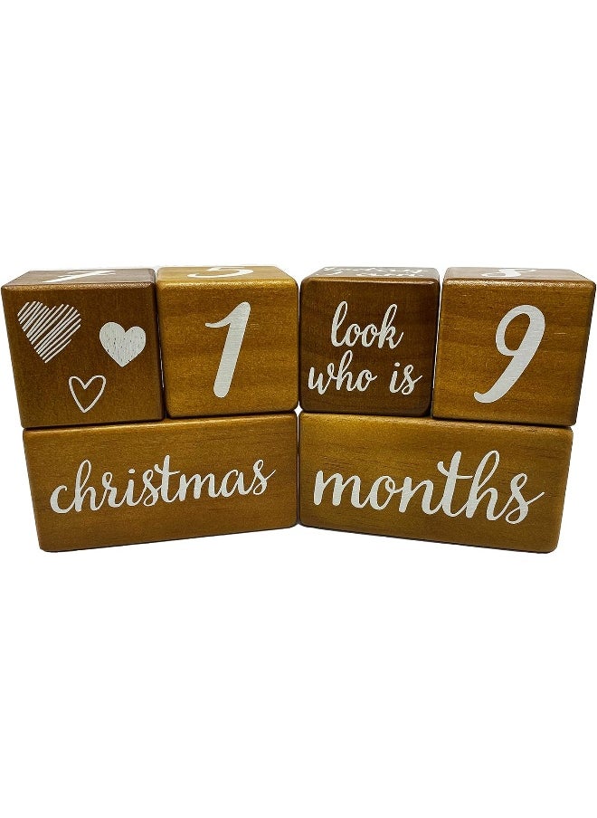 Pondering Pine Baby Milestone Blocks