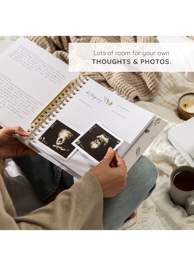 ZIRI & ZANE Keepsake Memory Book for Baby Boy or Girl Timeless First 5 Year Baby Book A Milestone Book to Record Every Event from Birth to Age 5 Gender Neutral Journal Scrapbook Photo Album