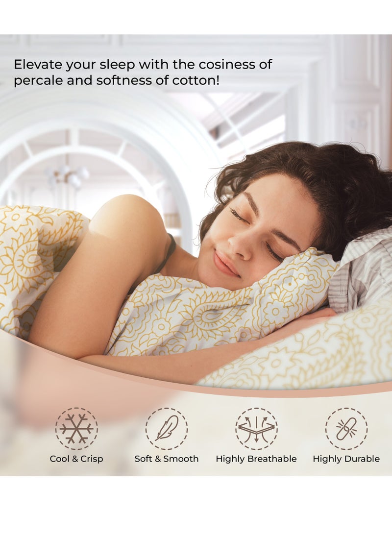Color Sense 144TC Single Fitted Sheet – Grey