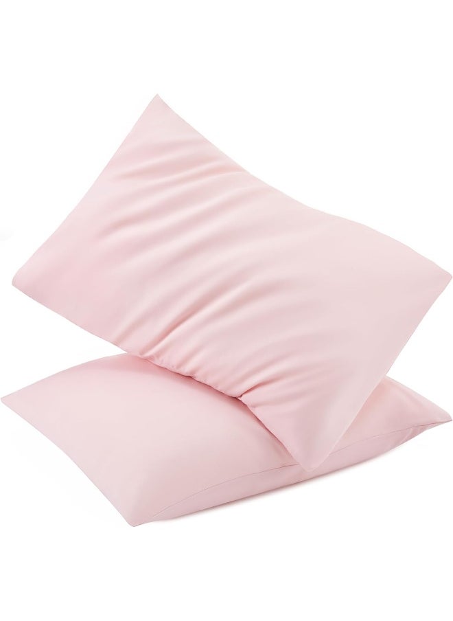 TILLYOU Toddler Pillowcase 2 Pack with Envelope Closure, 13