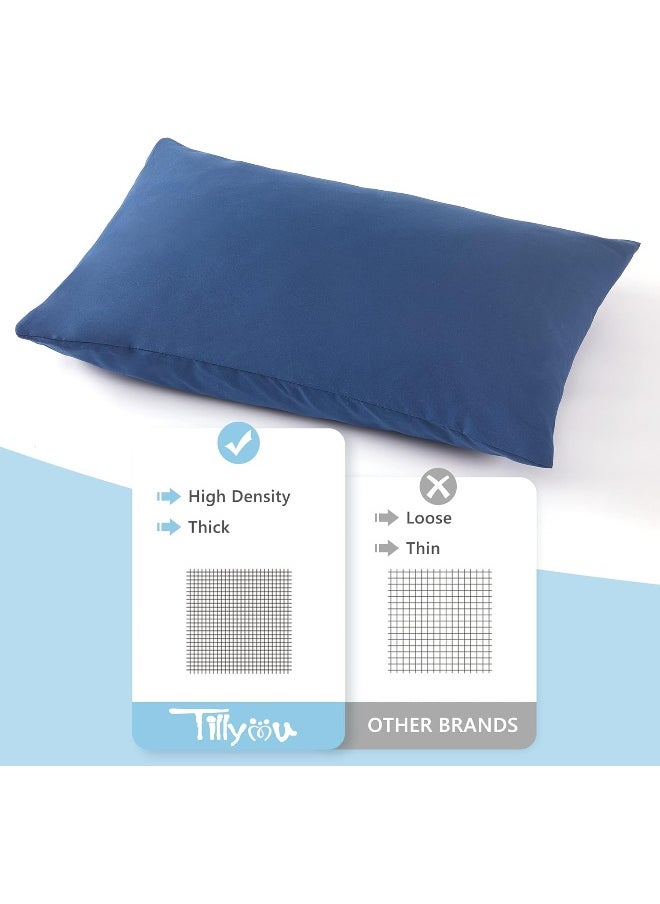 TILLYOU Toddler Pillowcase 2 Pack with Envelope Closure, 13