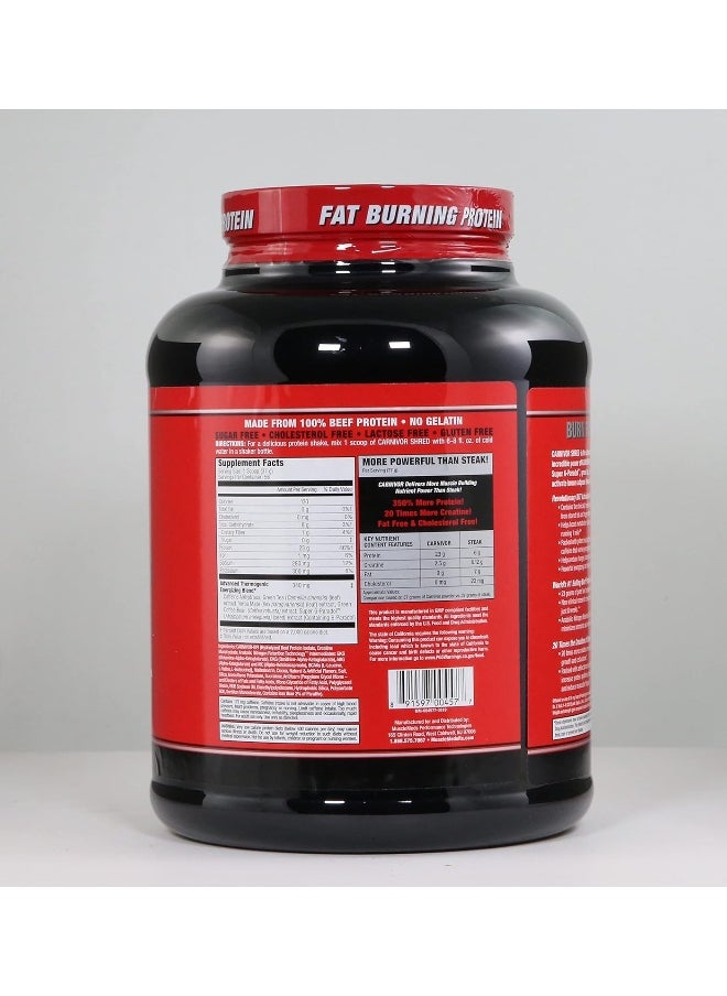 Carnivor Shred, Chocolate, 4Lb