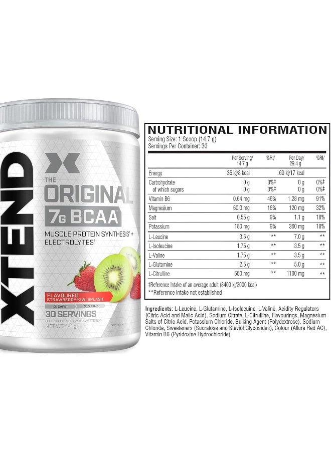Original Bcaa Powder Strawberry Kiwi Splash