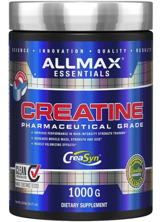 Creatine Monohydrate Powder, 1000G