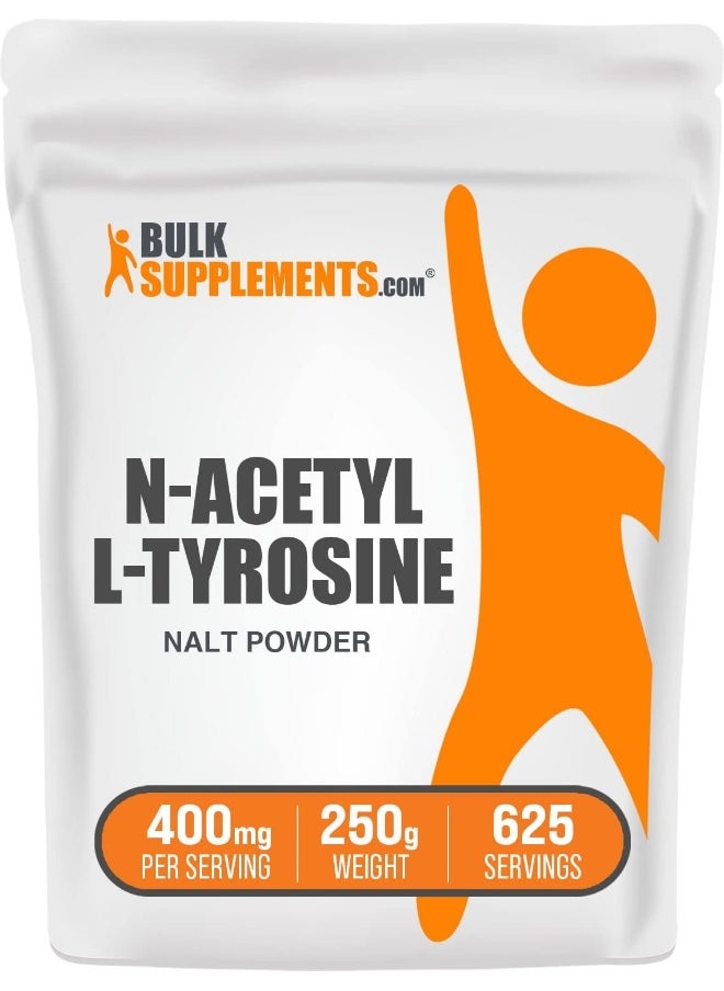 .Com N-Acetyl L-Tyrosine Powder - L Tyrosine Supplement - Tyrosine Powder - Nalt N-Acetyl-L-Tyrosine - Energy & Focus Supplement - 400Mg Per Serving (250 Grams - 8.8 Oz)