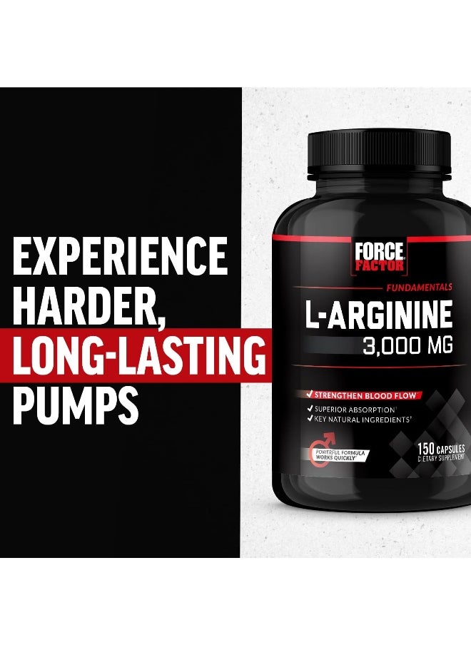 L-Arginine Nitric Oxide Supplement With Bioperine