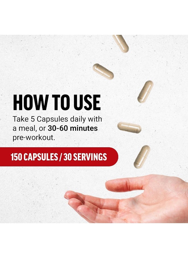 L-Arginine Nitric Oxide Supplement With Bioperine