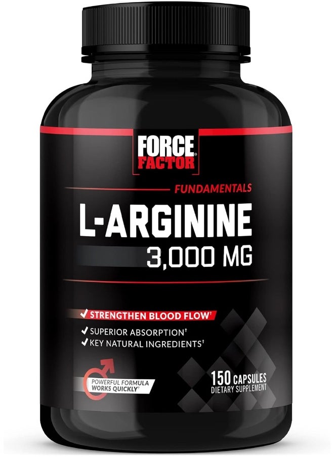 L-Arginine Nitric Oxide Supplement With Bioperine