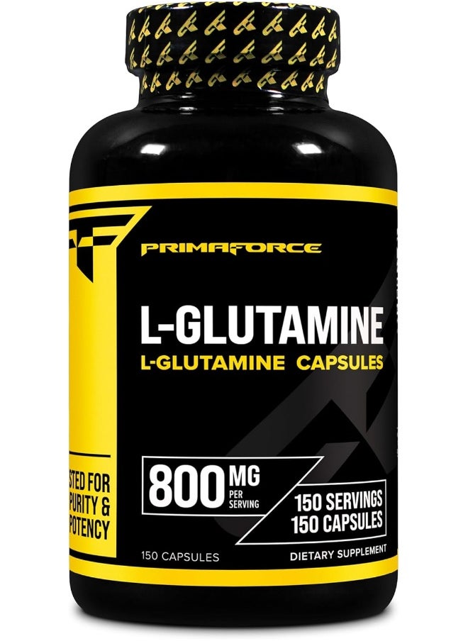 Primaforce L-Glutamine, 800mg (150 Capsules)