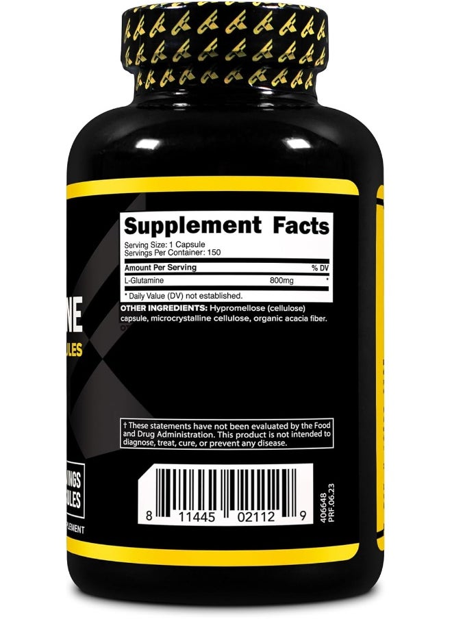 Primaforce L-Glutamine, 800mg (150 Capsules)