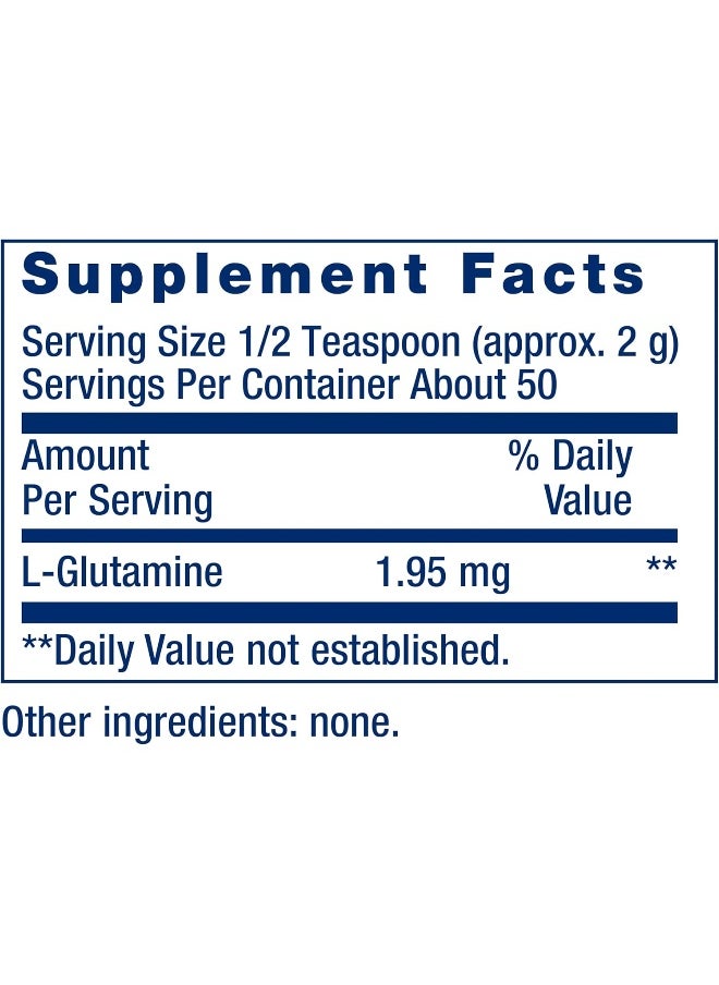 L-Glutamine 100 Gram Powder