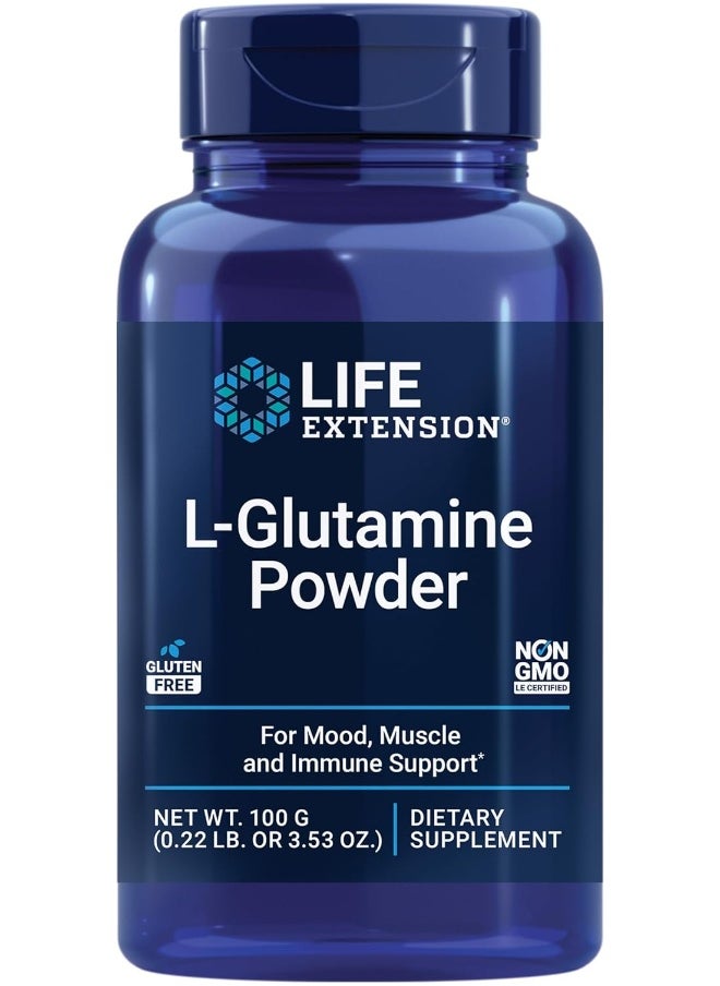 L-Glutamine 100 Gram Powder