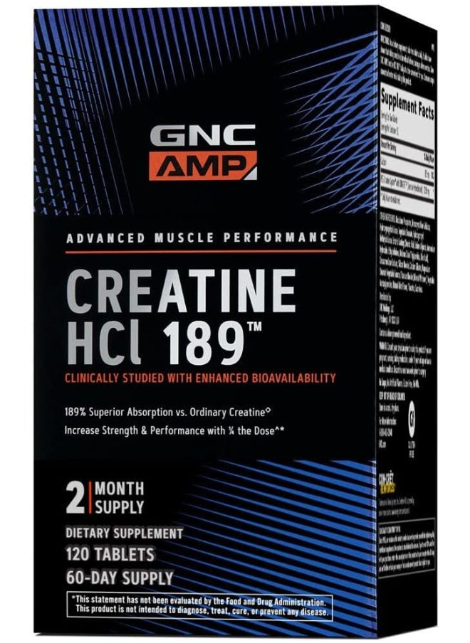 Amp Hcl 189, 120 Tablets