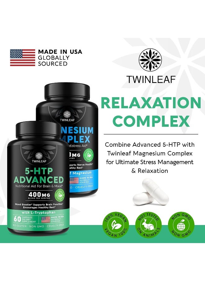 5 Htp Supplement 400 Mg For Mood Support