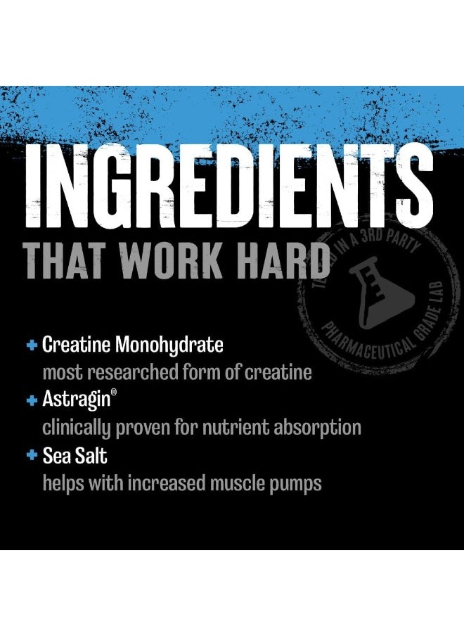 Creatine Chews Tablets - Enhanced Creatine Monohydrate With Astragin To Improve Absorption, Sea Salt For Added Pumps, Delicious And Convenient Chewable Tablets - Grape