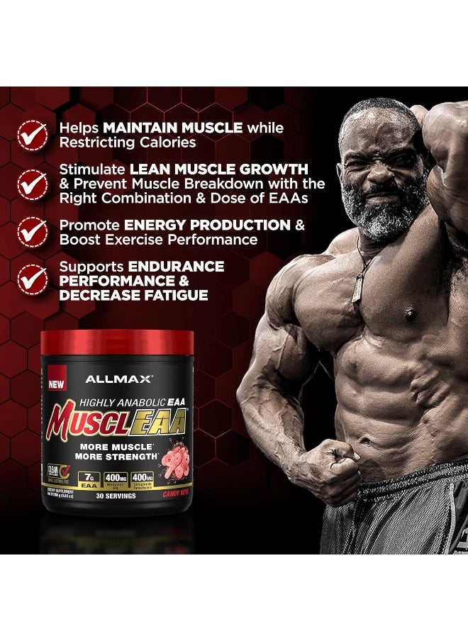 - Muscleaa, Amino Energy For Strength And Muscle Gain, Supports Hydration, Stamina And Exercise Performance, Formulated With 7000Mg Eaas And 4200Mg Bcaas (Candy Keys)