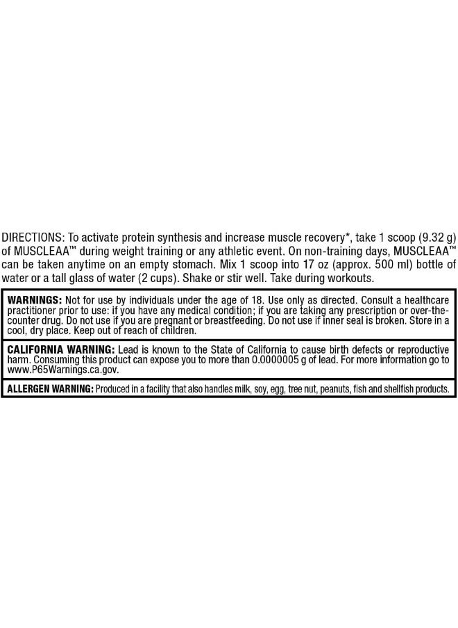 - Muscleaa, Amino Energy For Strength And Muscle Gain, Supports Hydration, Stamina And Exercise Performance, Formulated With 7000Mg Eaas And 4200Mg Bcaas (Candy Keys)